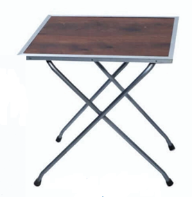 Study Table with Aluminium Binding